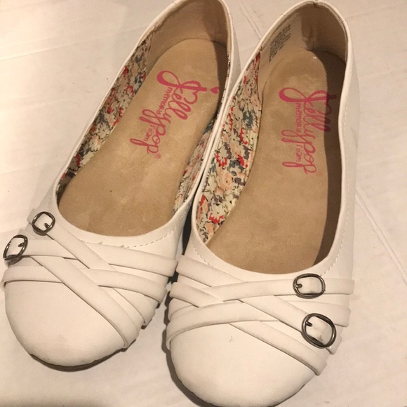 white jellypop shoes